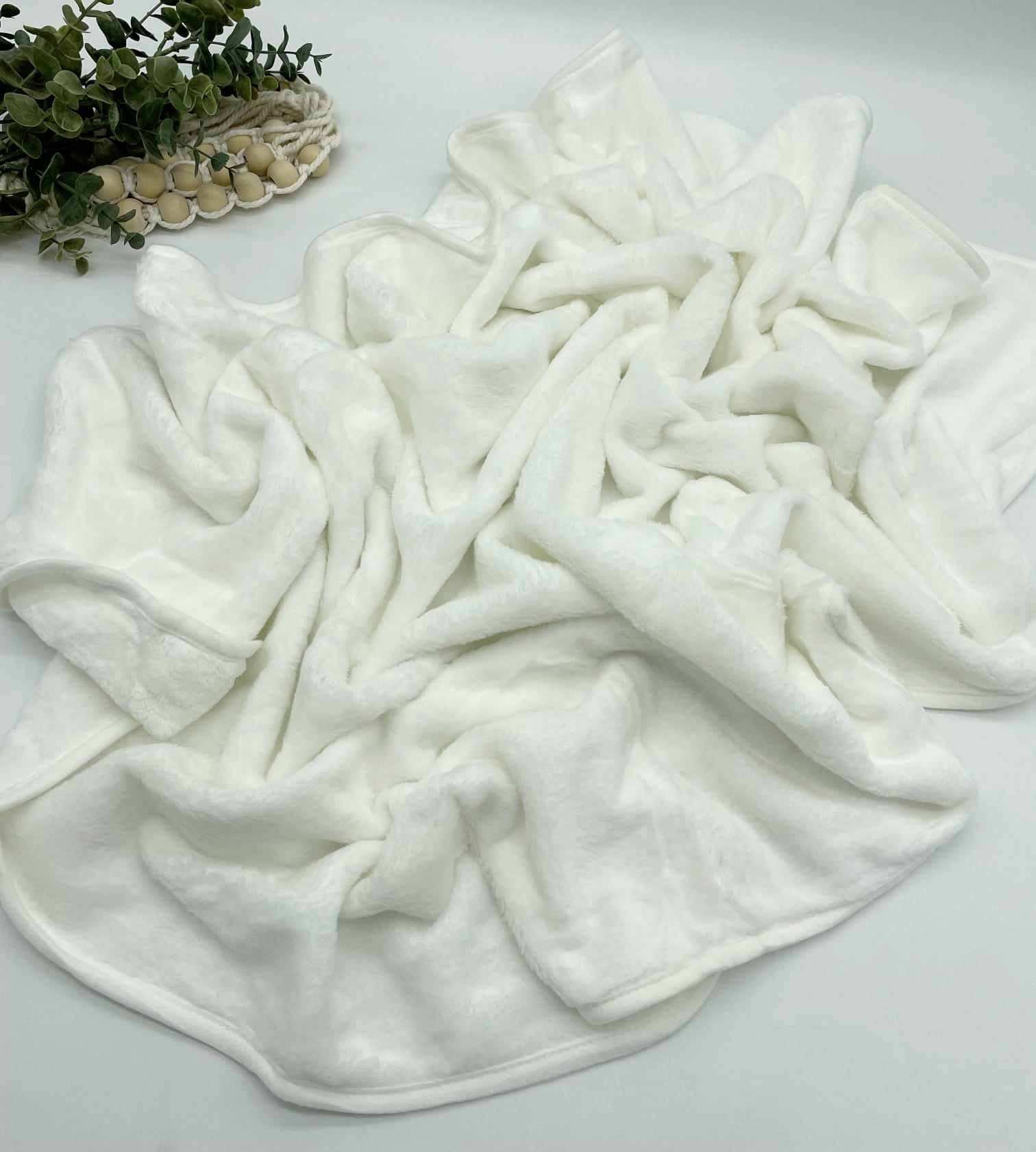 Blank baby blankets sale