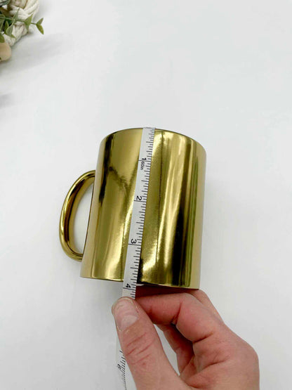 Metallic Gold Sublimation Mug