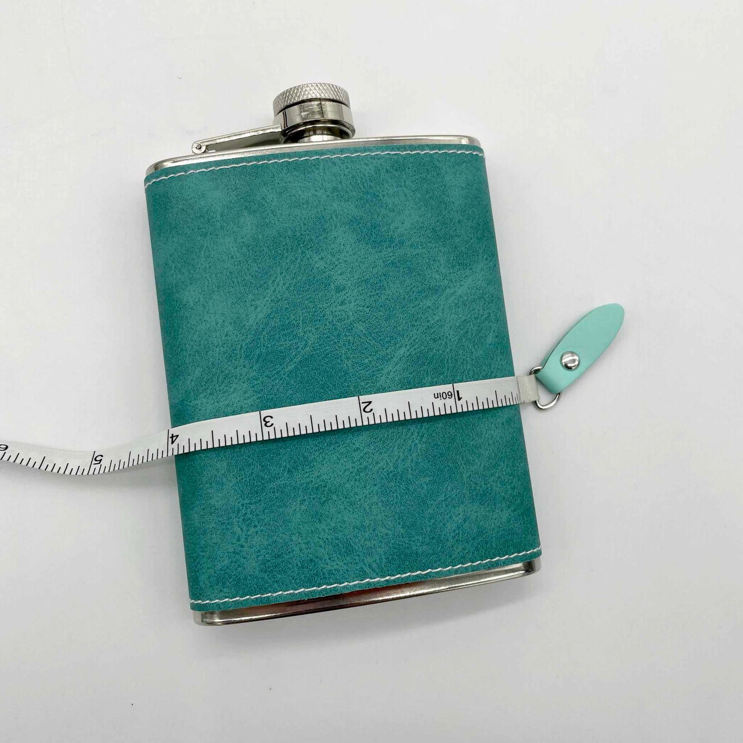 Leather Wrapped Flask for Sublimation