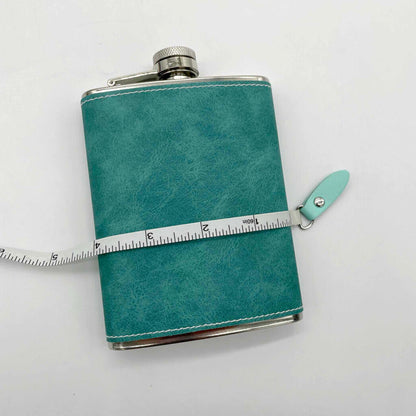 Leather Wrapped Flask for Engraving