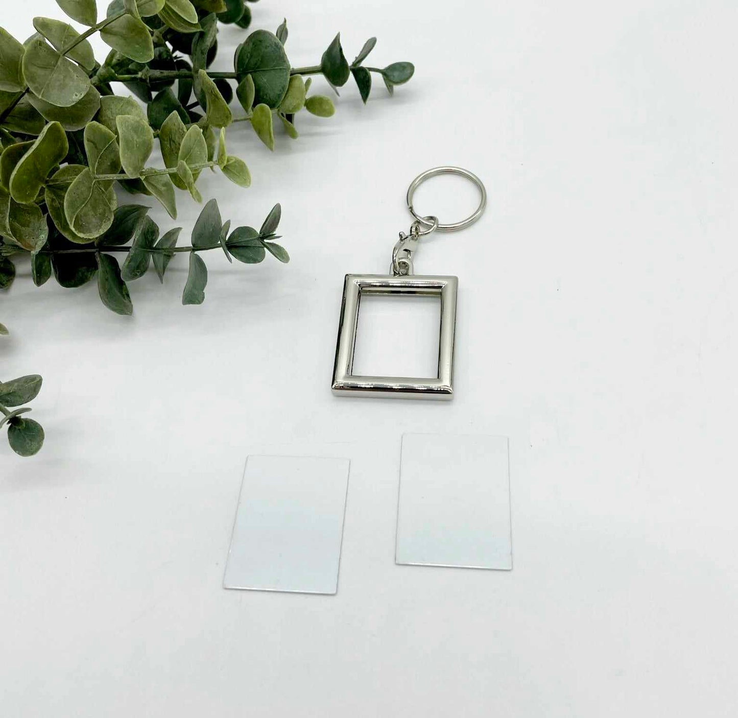 Rectangle Frame Keychain