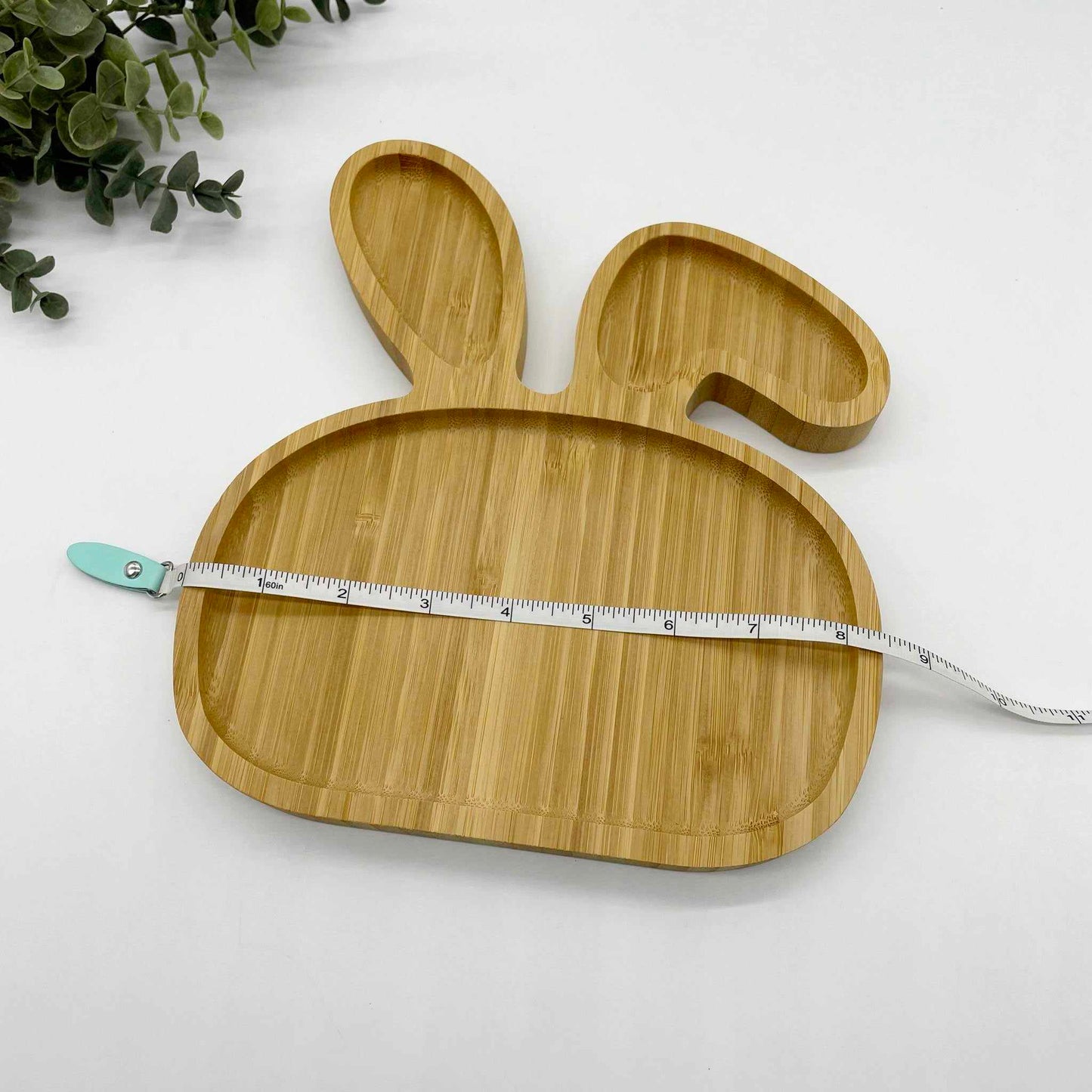 Engravable Bamboo Kids Plate