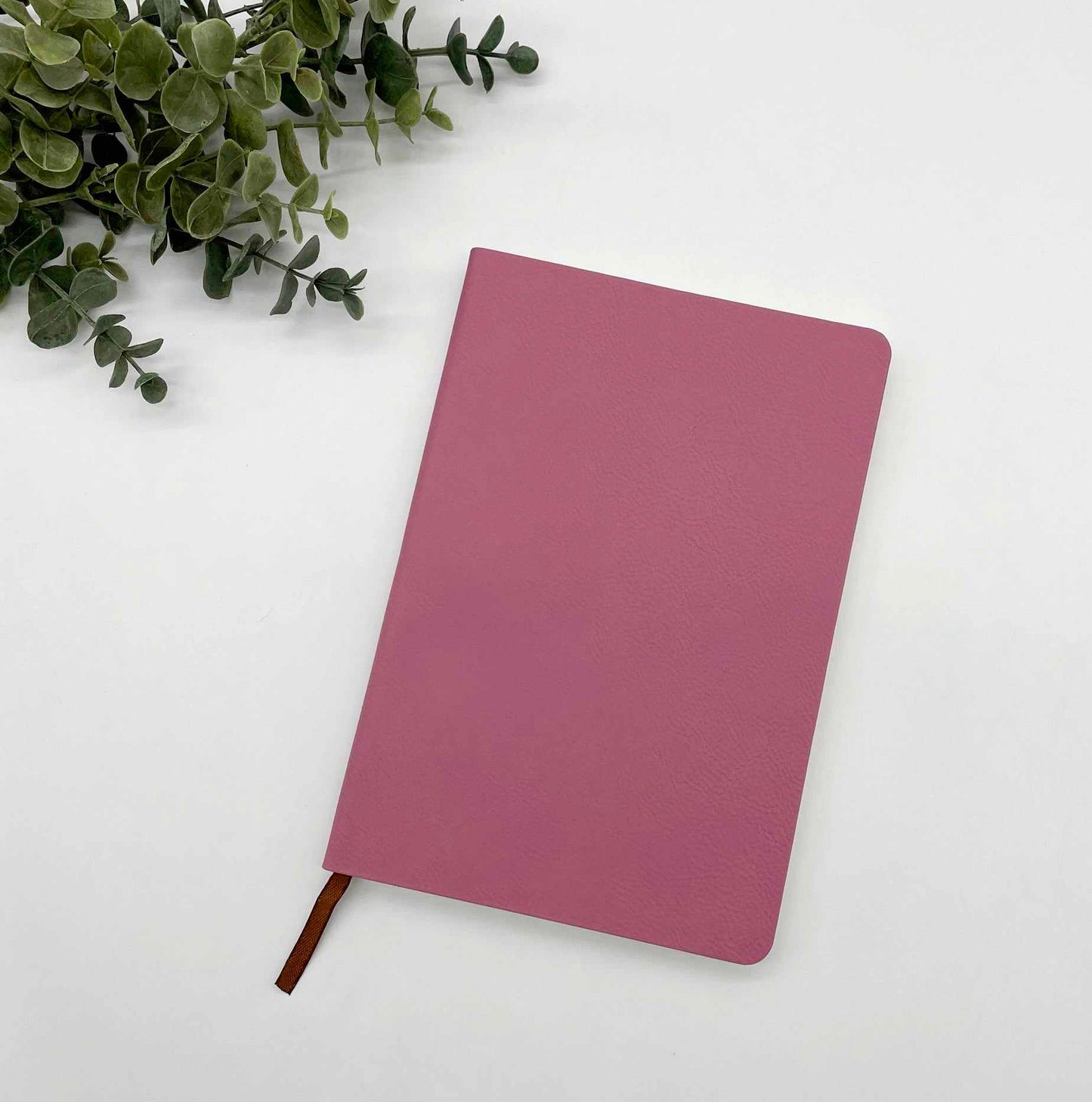 Engravable Leather Notebook