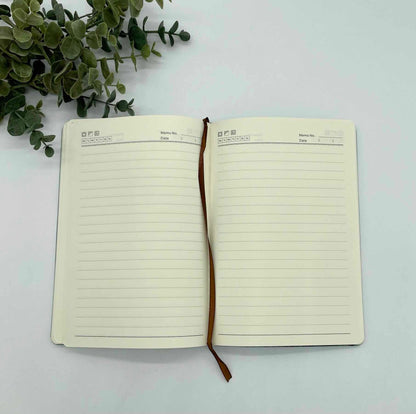 Engravable Leather Notebook