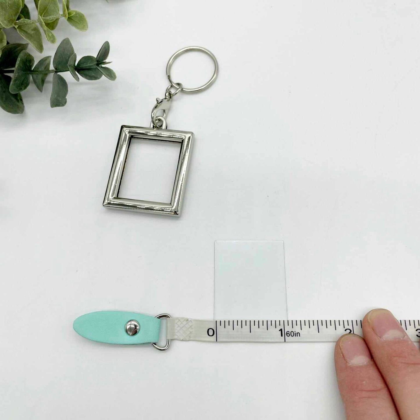 Rectangle Frame Keychain