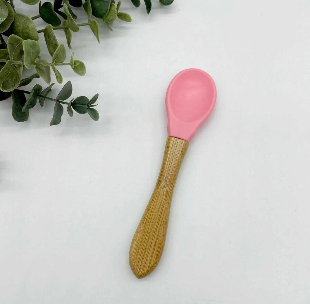 Engravable Bamboo Kids Spoon