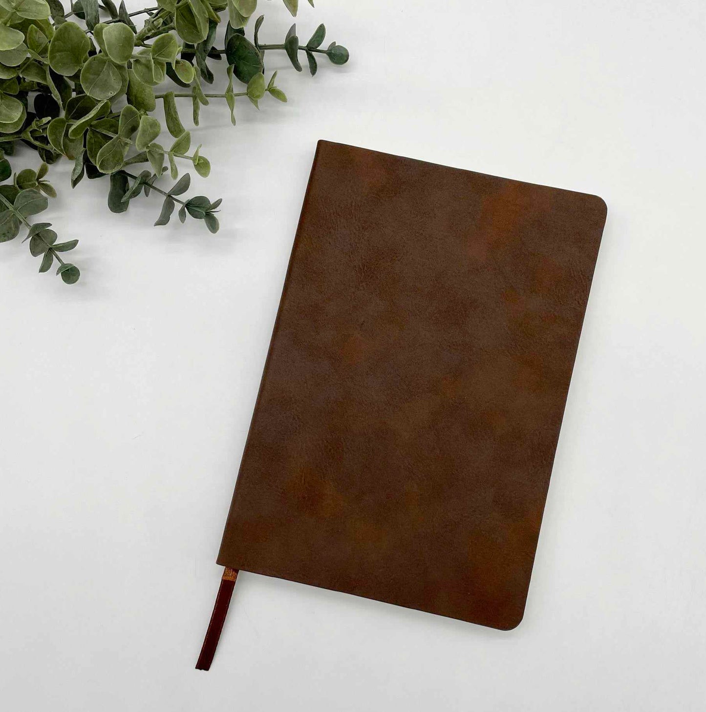 Engravable Leather Notebook