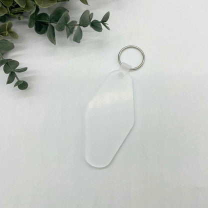 Hotel Keychain for Sublimation