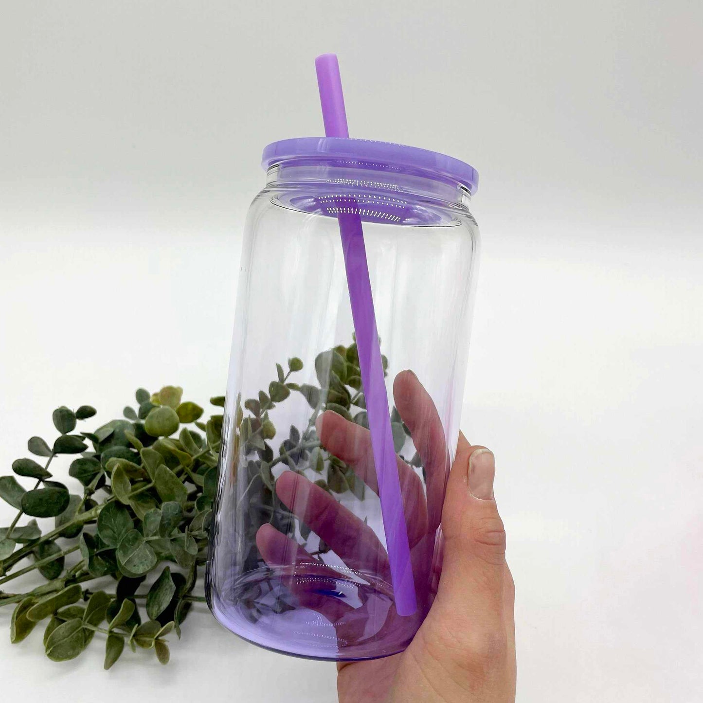 Coloured Ombre Glass Sublimation 16oz Cup