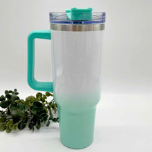 Load image into Gallery viewer, Shimmer Ombre Sublimation 40oz Tumblers
