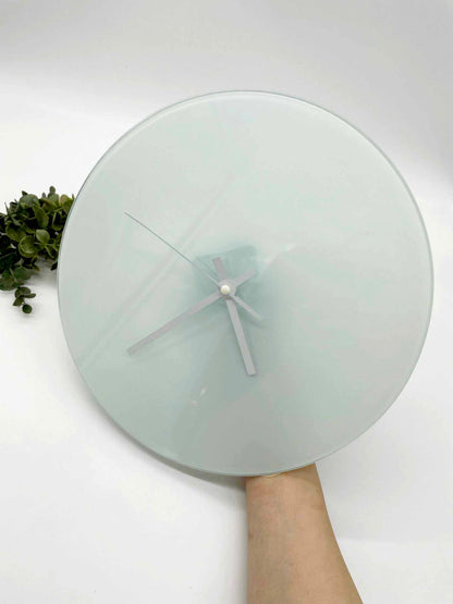 Glass Clock for Sublimation