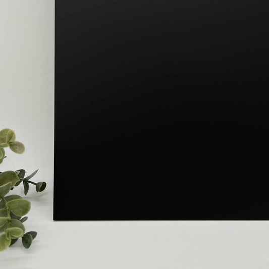 Black Solid - Dualuxe Cast Acrylic Sheets 1215