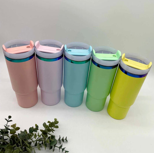 30oz Rainbow Plated Macaroon Gen2 30oz Tumbler