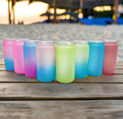 Plastic Ombre 16oz cup