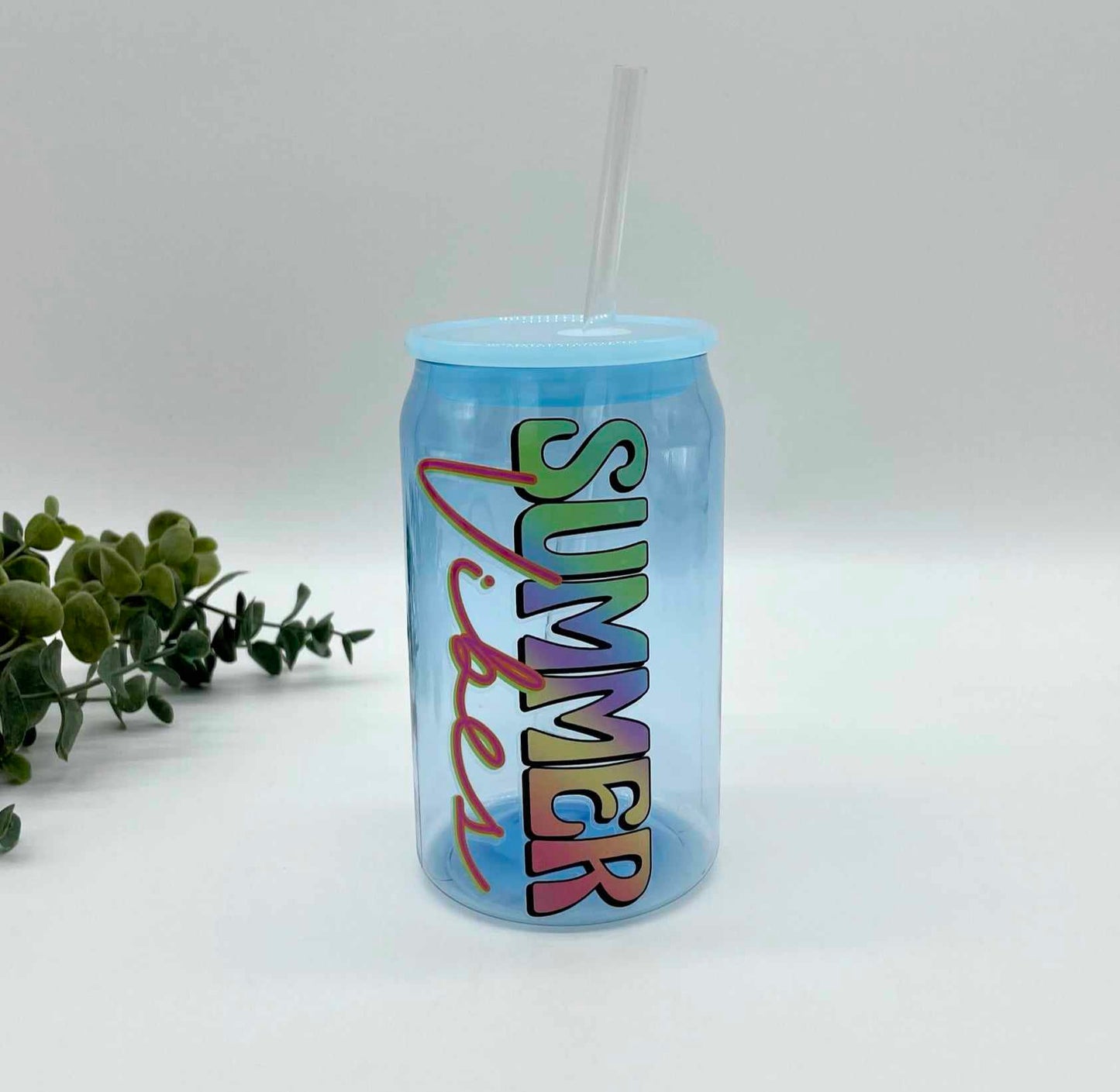 Jelly Colour Acrylic 16oz PLASTIC Can