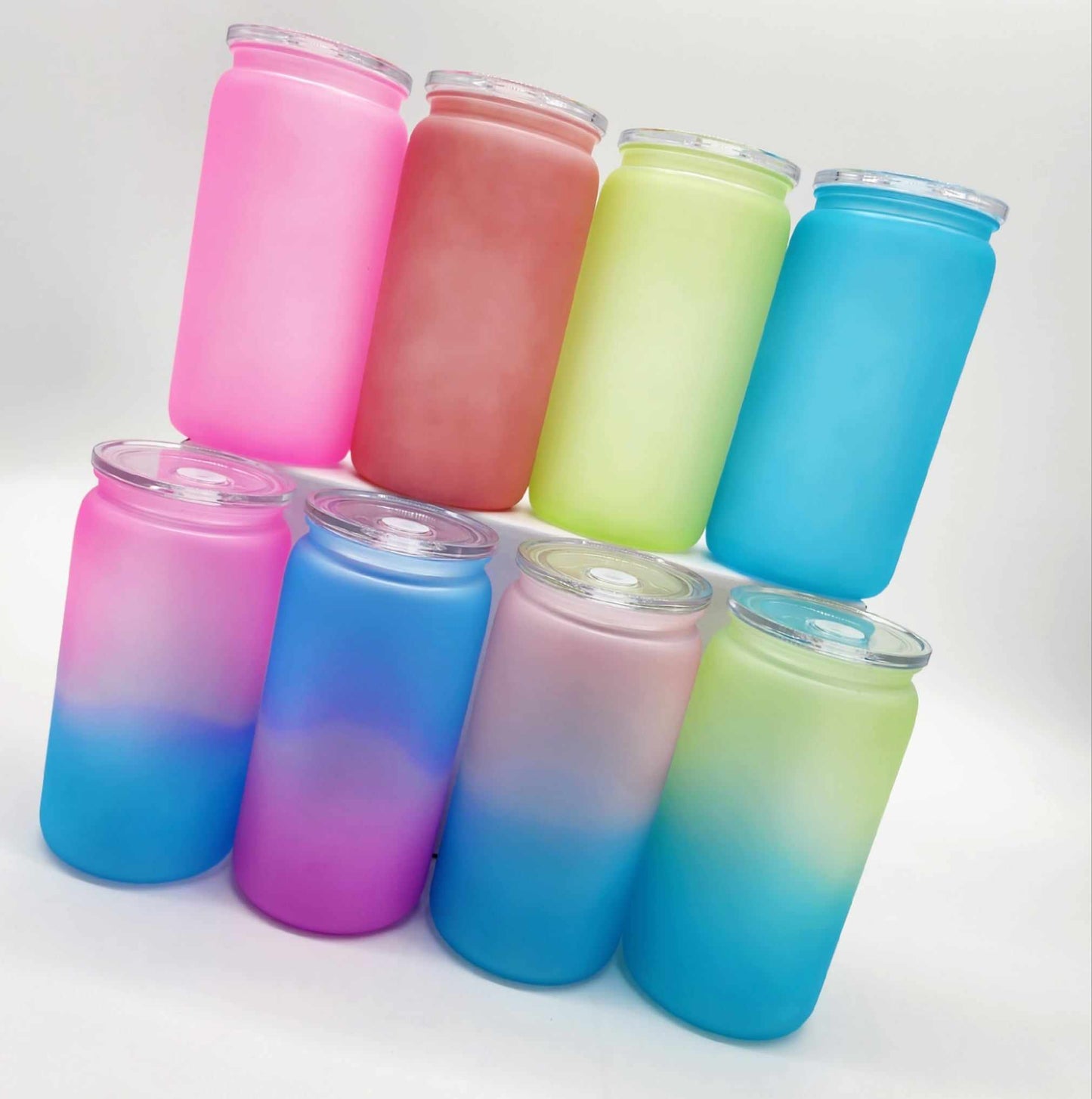 Plastic Ombre 16oz cup