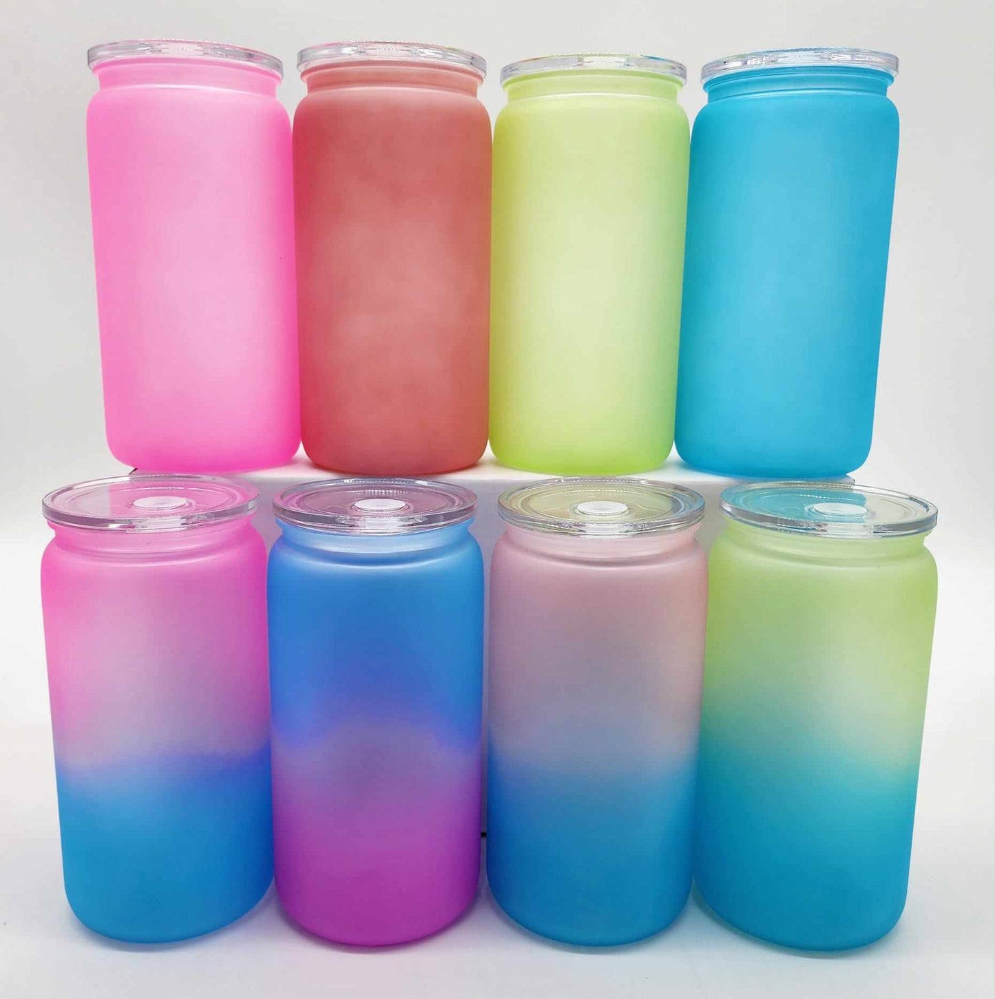 Plastic Ombre 16oz cup