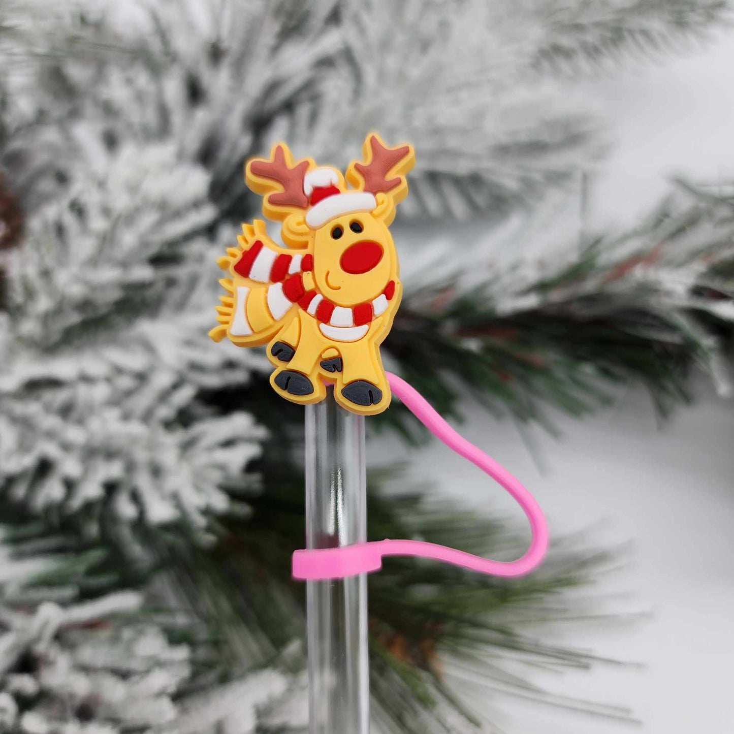 Christmas Straw Toppers