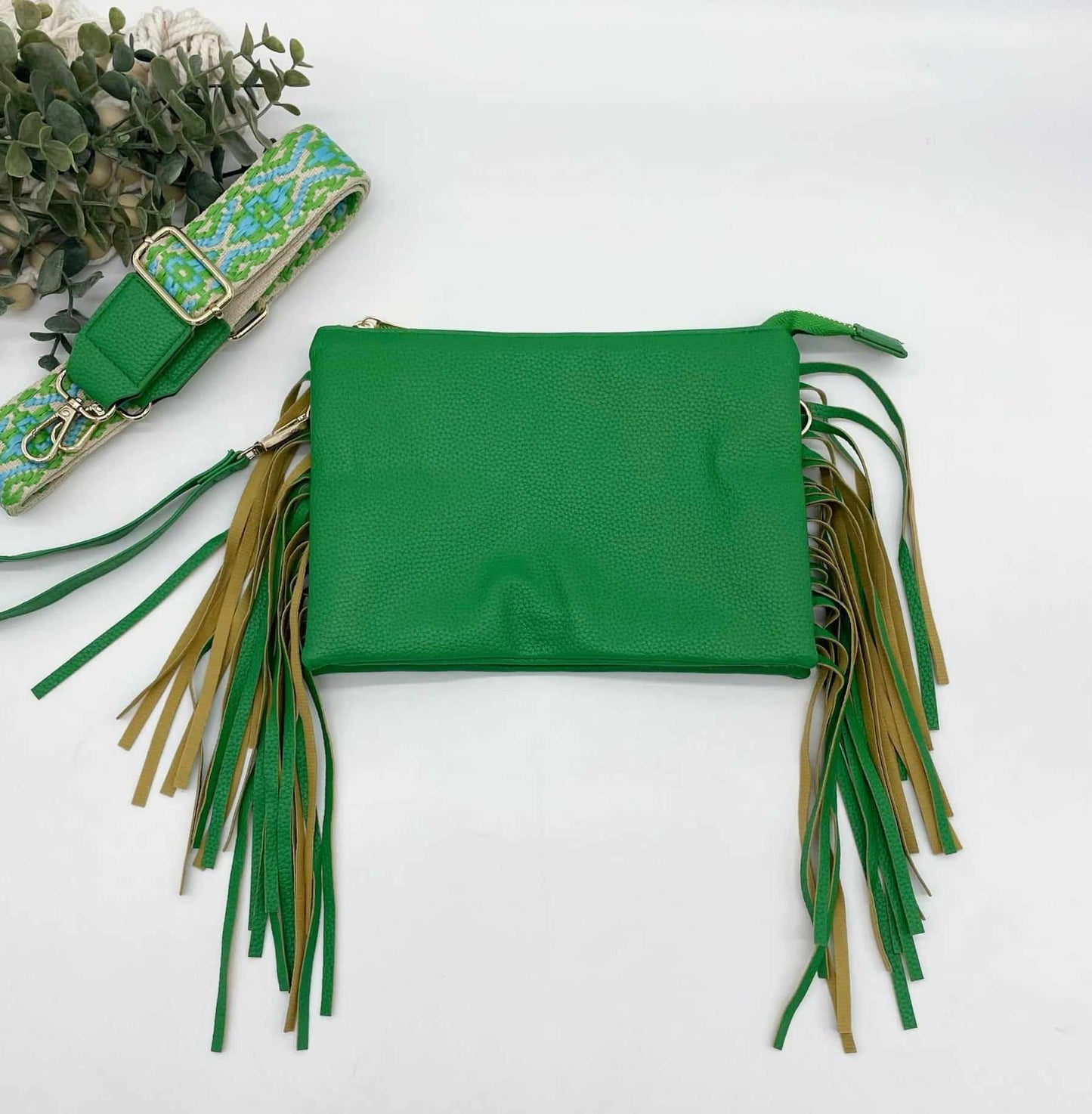 Western Fringe Sling Bag