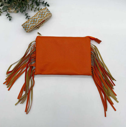 Western Fringe Sling Bag