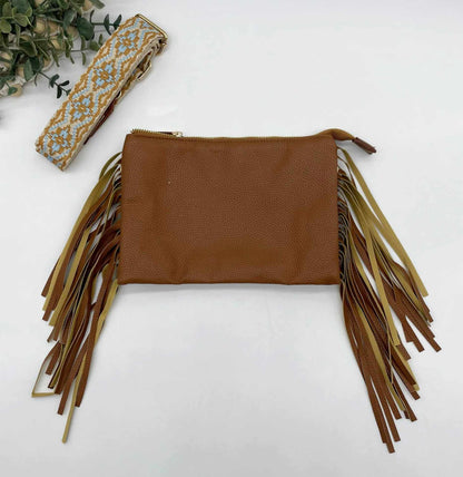 Western Fringe Sling Bag