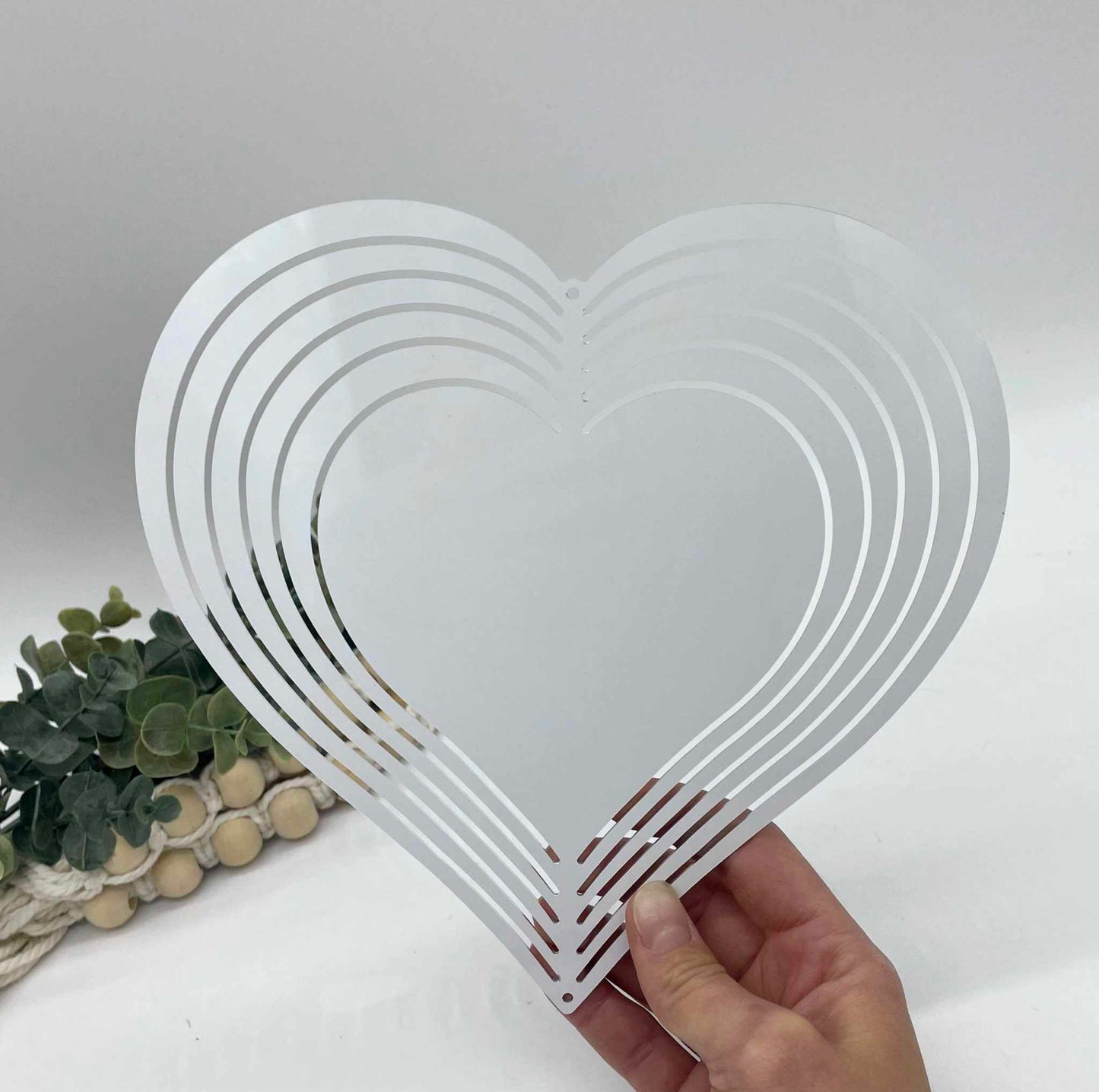 Heart Wind Spinner for Sublimation