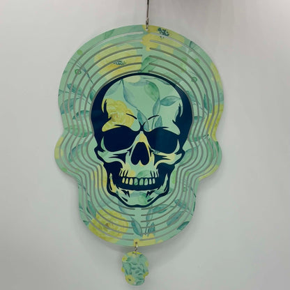 Skull Wind Spinner for Sublimation