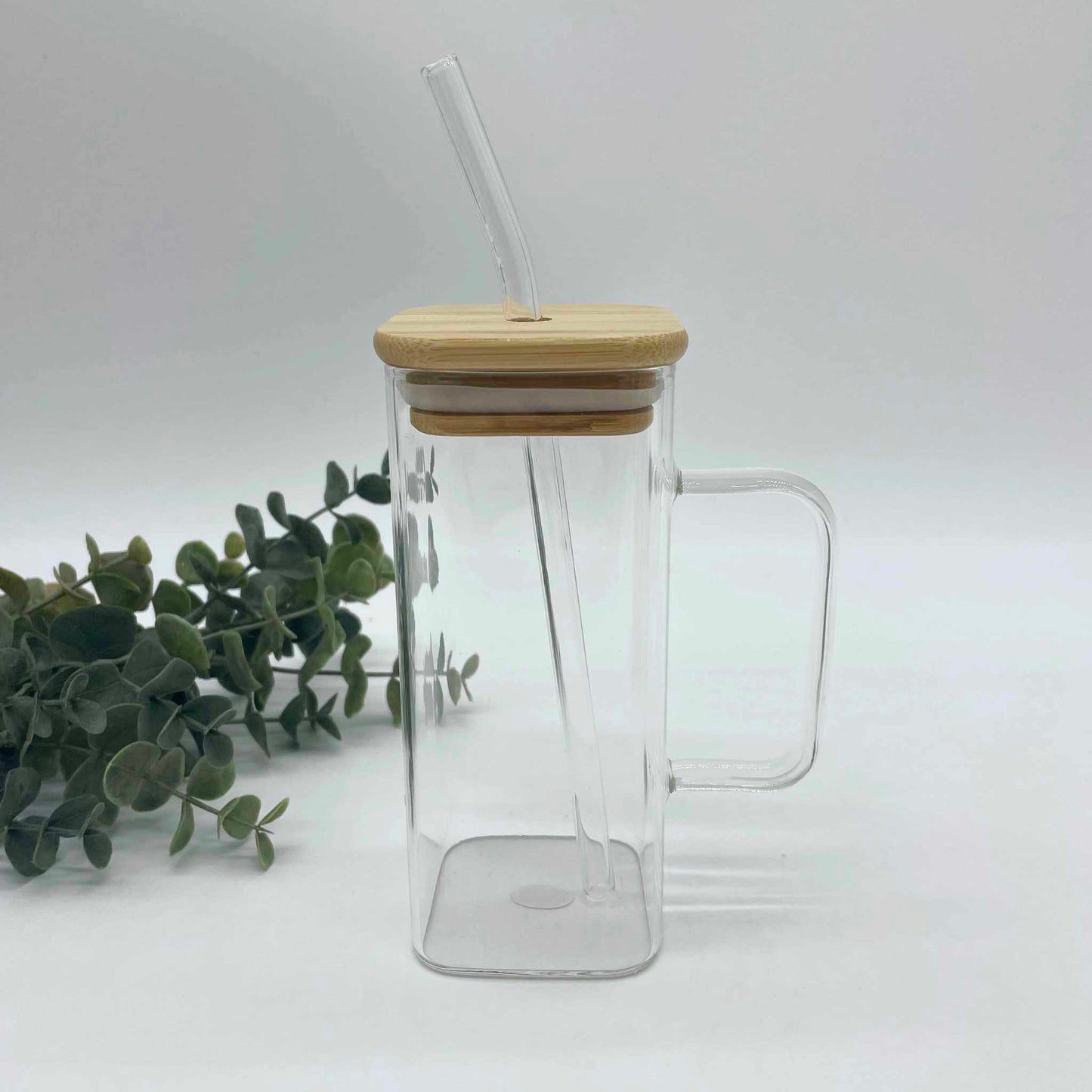 Square Glass Cups for Sublimation