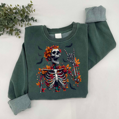 Autumn Skelly DTF Transfer - 1199