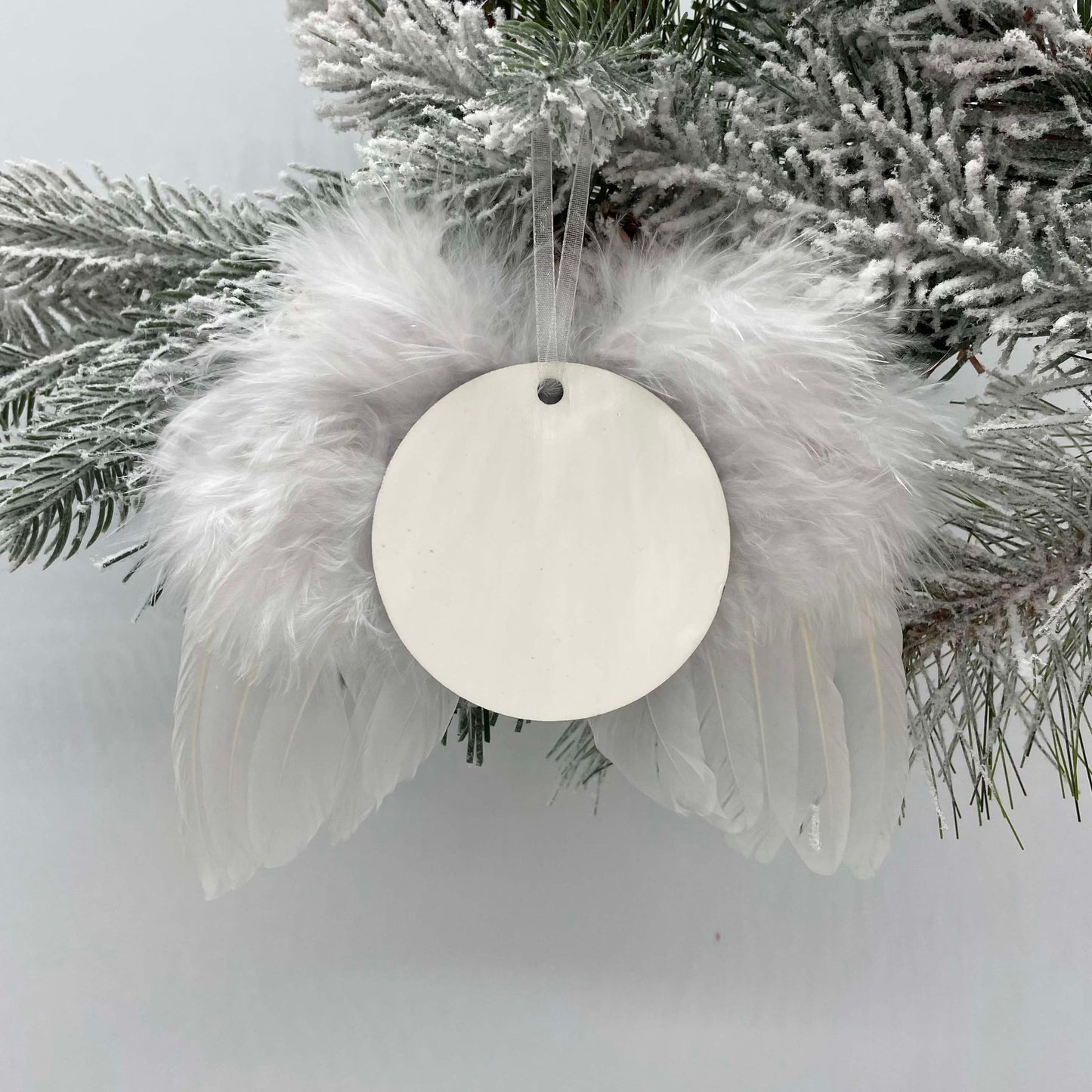 Feathered Angel Wing Ornament