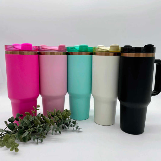 40oz Rose Gold Copper Plated Gen2 40oz Tumbler