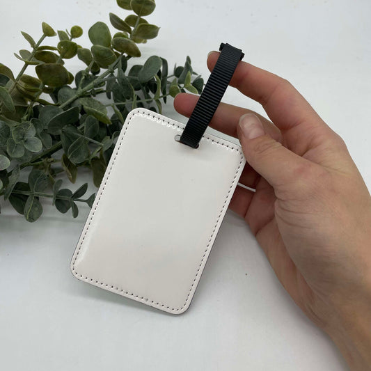 Leather Luggage Tag for Sublimation