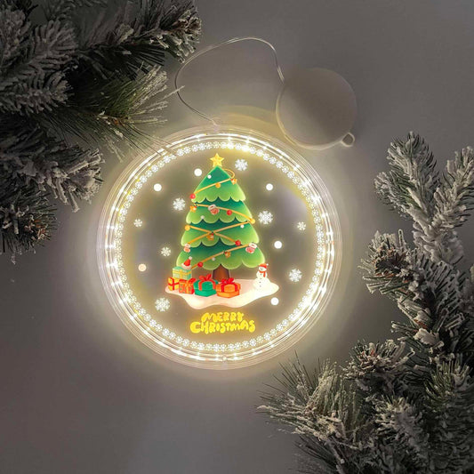 LED Christmas Window Signs