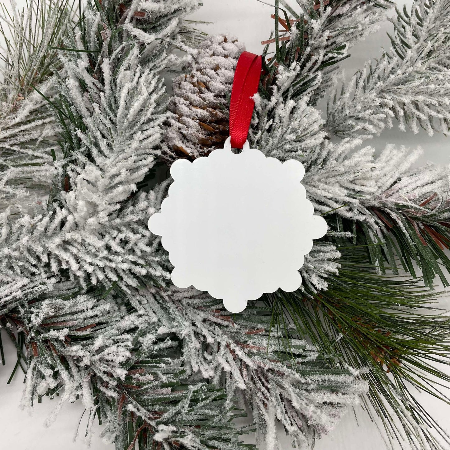 Snowflake Aluminum Ornament for Sublimation