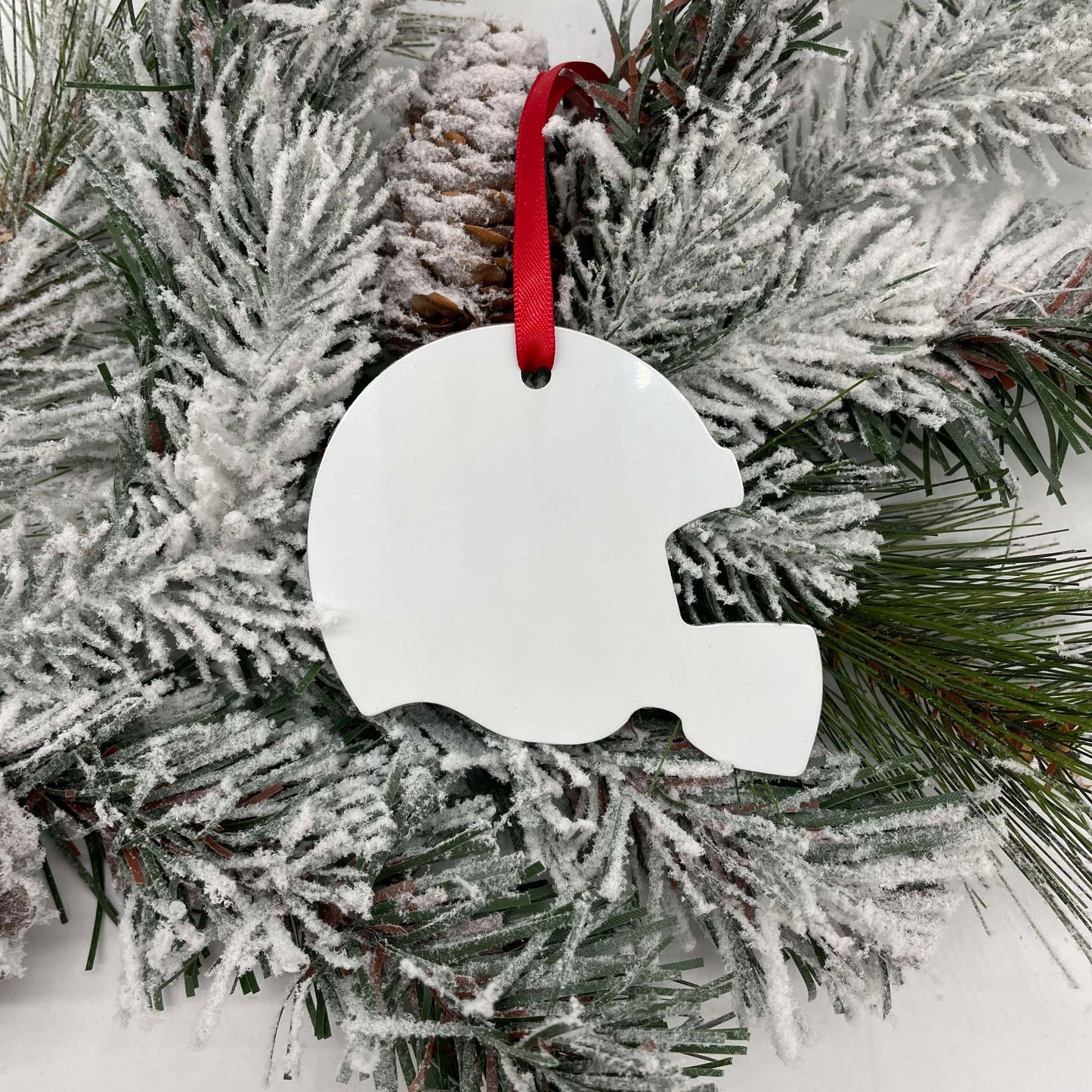 Helmet Aluminum Ornaments for Sublimation