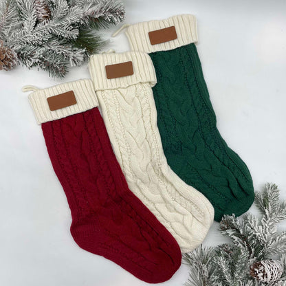 Custom Knit Stockings - PRE-ORDER