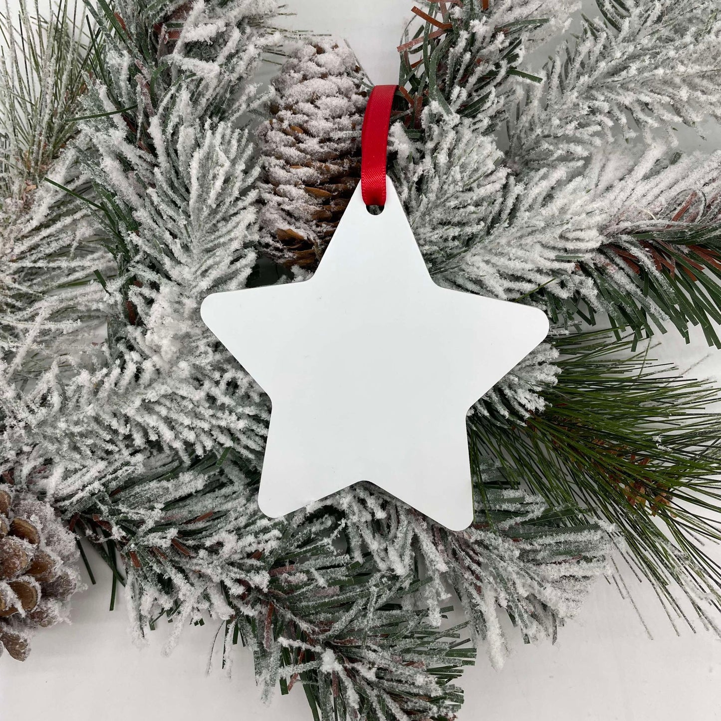 Star Aluminum Ornament for Sublimation