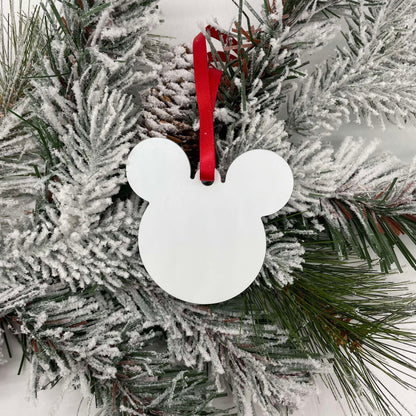 Ears Aluminum Ornament for Sublimation