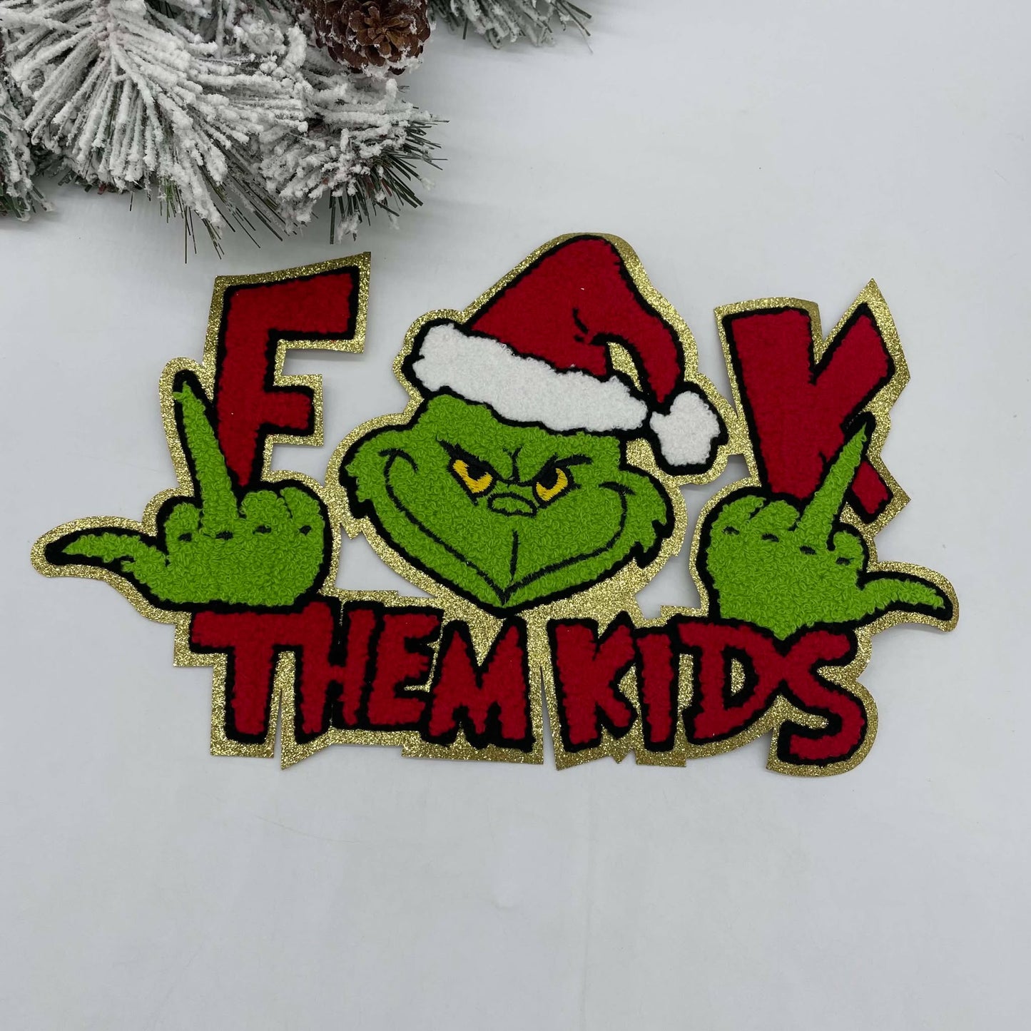 Them Kids Chenille Patch