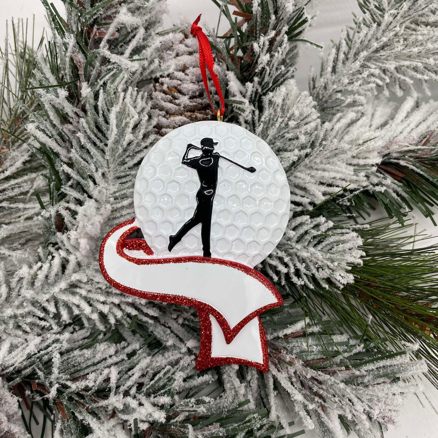 Golf - Polyresin Christmas Ornaments