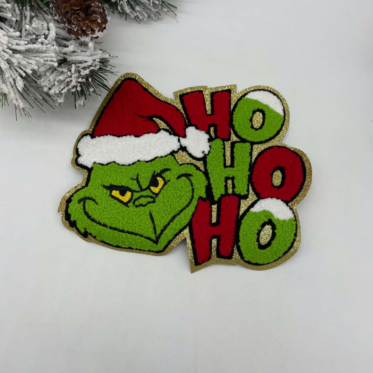 Ho Ho Ho Chenille Patch