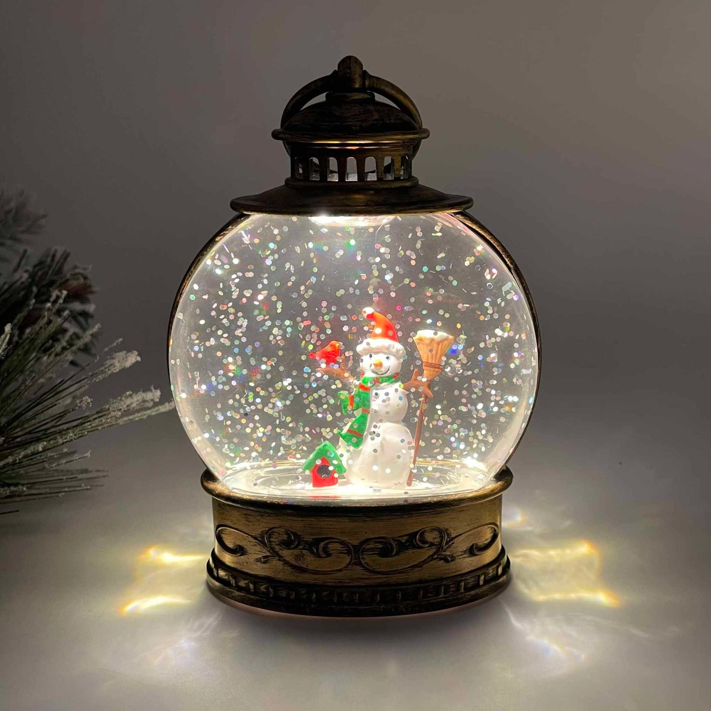 LED Light Up Snow Globes
