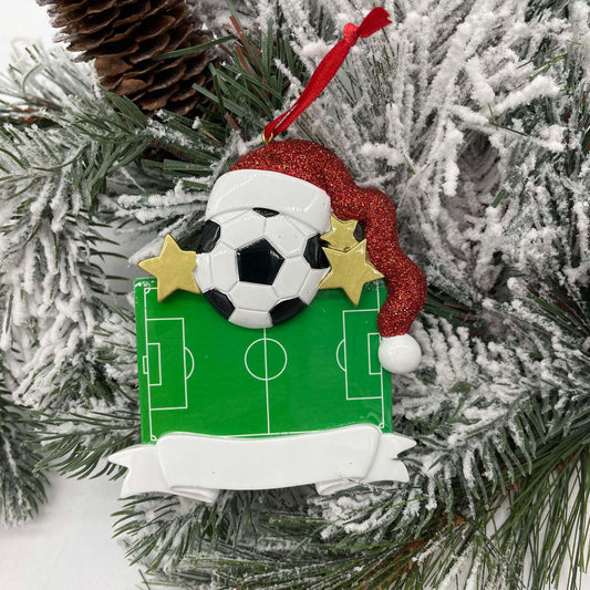 Soccer - Polyresin Christmas Ornaments