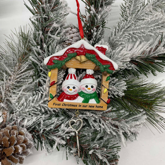 First Christmas in New Home - Polyresin Christmas Ornaments