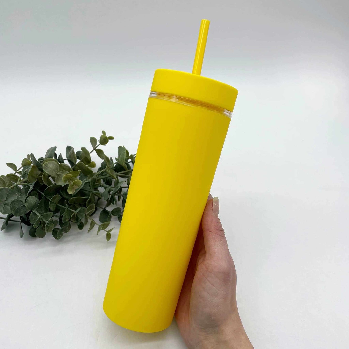 Plastic Skinny 20oz Tumbler