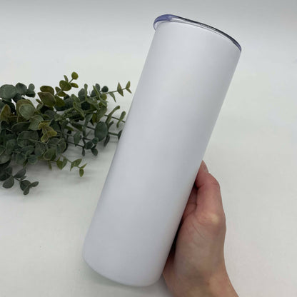 Matte 20oz Skinny Sublimation Tumbler