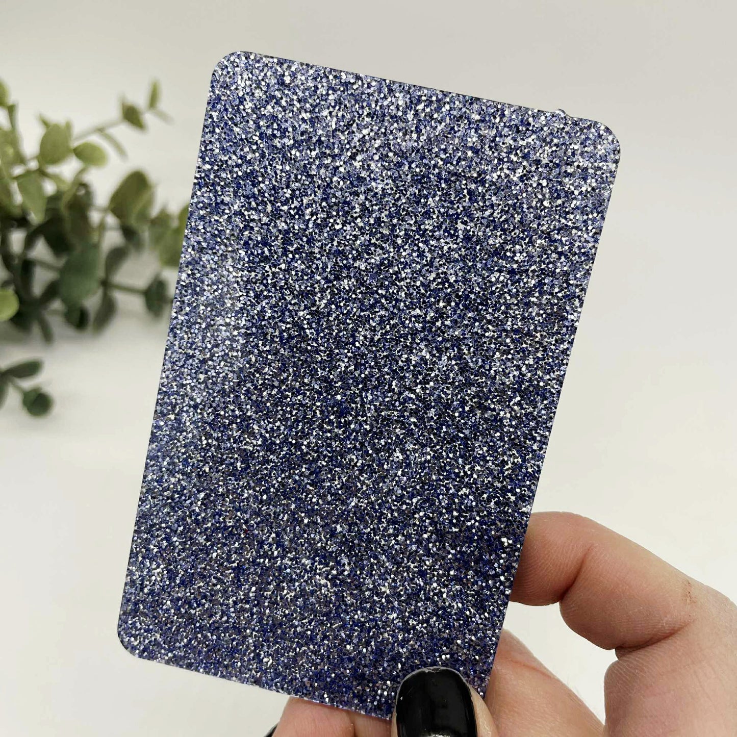 Blue Silver - Glitter Cast Acrylic Sheets 1111