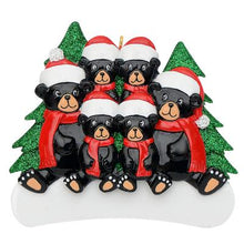 Load image into Gallery viewer, Bear Family - Polyresin Christmas Ornaments
