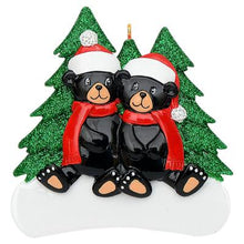 Load image into Gallery viewer, Bear Family - Polyresin Christmas Ornaments
