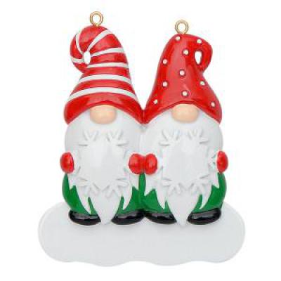 Gnome Family - Polyresin Christmas Ornaments